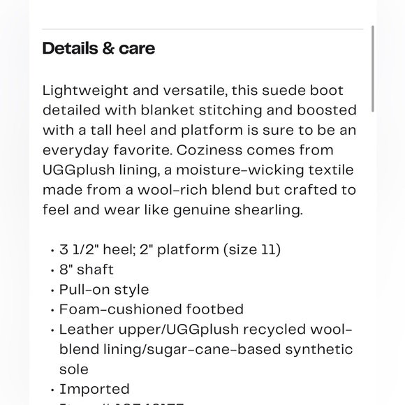 UGG® Classic Twin Seam New Heights Boot (Women) - Picture 13 of 16